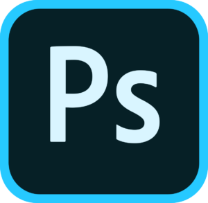 Adobe Photoshop logo.