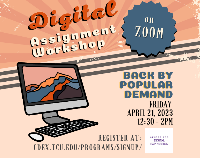 Digital Assignment Workshop flyer
