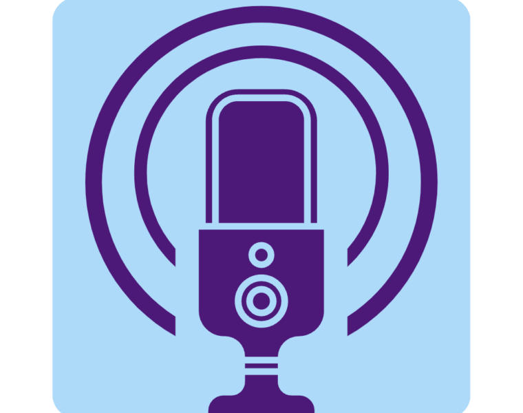 Icon of a podcast mic